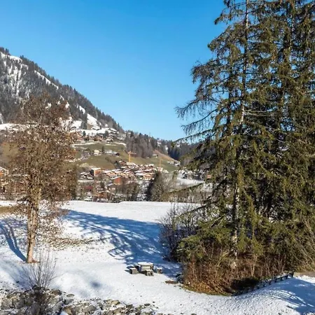 Daire Charming Duplex Next To Slopes Gstaad