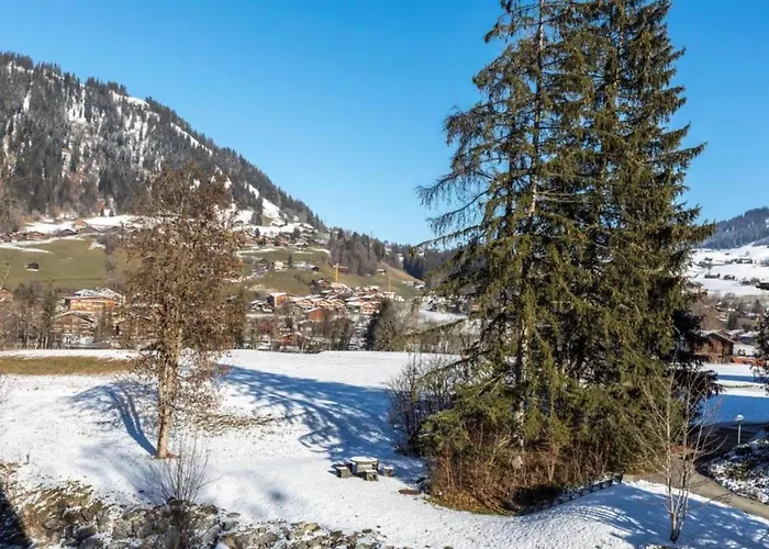 Lejlighed Charming Duplex Next To Slopes Gstaad