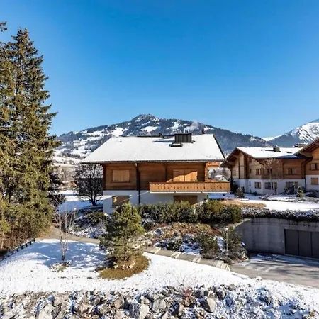 Charming Duplex Next To Slopes Lägenhet Gstaad